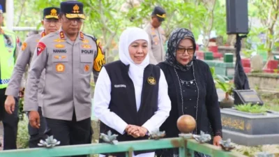 Peletakan Batu Pertama Museum Marsinah, Khofifah: Media Edukasi Nilai Perjuangan Buruh