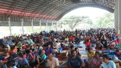 Eskalasi Konflik Thailand–Kamboja Kembali Memanas, 125 Ribu Warga Thailand Mengungsi