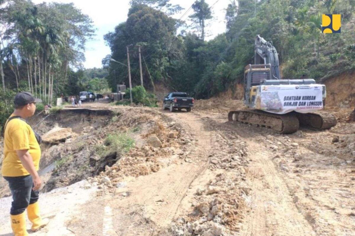 Kementerian PU Pulihkan Infrastruktur Sumut Pascabanjir