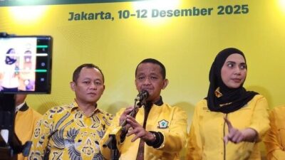 Bahlil Instruksikan Anggota DPRD F-Golkar Siapkan Mitigasi Bencana di Tiap Daerah