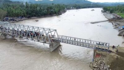 Enam Jembatan Darurat di Aceh Tuntas Dibangun