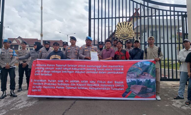 PMPK Tabagsel Desak Polisi Periksa Oknum DPRD Paluta Diduga Beking Perambahan Hutan