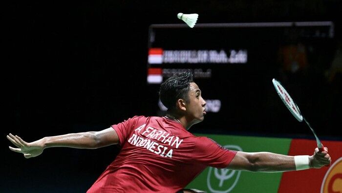 BULU TANGKIS -- Taklukkan Wakil Thailand, Alwi Farhan Juara Tunggal Putra Indonesia Masters 2026
