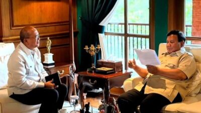 Prabowo Terima Rosan di Hambalang, Bahas Hilirisasi Rp100 T