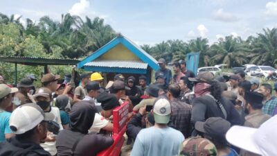 Bentrok KSO Sawit di Rohul, 1 Tewas