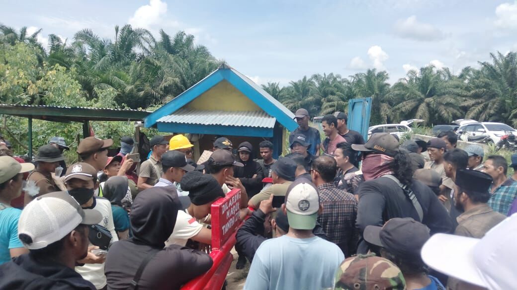 Bentrok KSO Sawit di Rohul, 1 Tewas