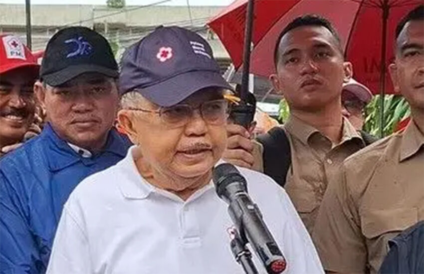 JK Ajak Warga Jakarta Proaktif Cegah Banjir