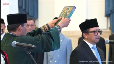 Prabowo Lantik Juda Agung Jadi Wamenkeu
