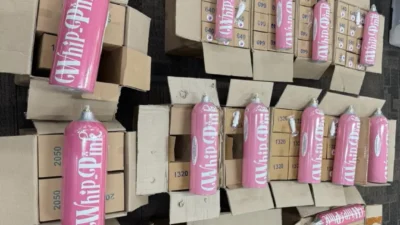 Bareskrim Bongkar Pabrik Gas N2O Ilegal 'Whip Pink', Omzet Tembus Rp21,3 Miliar