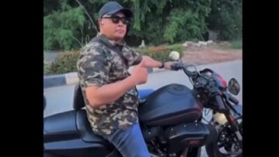 Gegara Naik Moge Tanpa Helm dan SIM, Ketua DPRD Kepri Disanksi Partai Gerindra