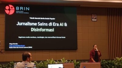 Hadapi Tantangan AI, BRIN dan DPR Dorong Penguatan Jurnalisme Sains di NTB