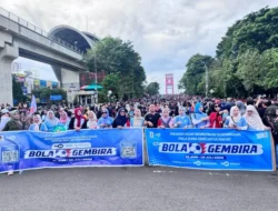 Gandeng TVRI dan RRI, ANTARA Sosialisasikan Siaran Piala Dunia 2026 di Jembatan Ampera