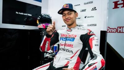 Finis Ke-4 di Moto3 Le Mans, Veda Ega Pratama Jaga Tren Positif di 10 Besar