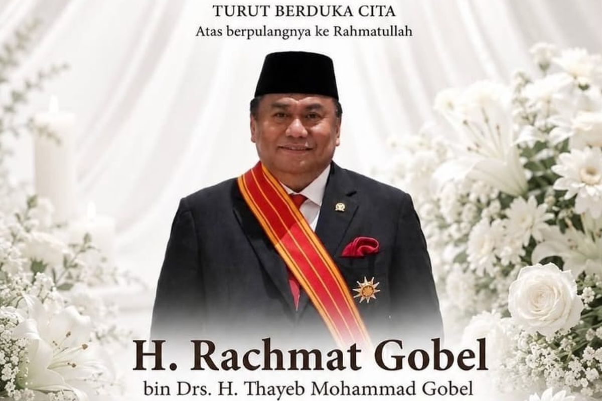 DPR Gelar Upacara Penghormatan Rachmat Gobel