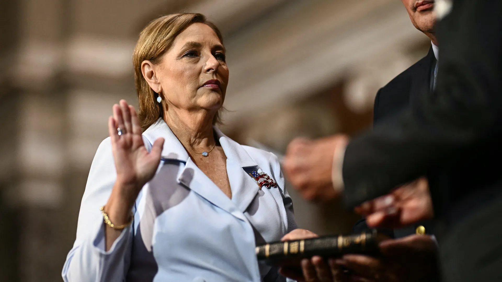 Sokong Warisan Lindsey Graham, Trump Dukung Darline Nordone Maju ke Senat AS