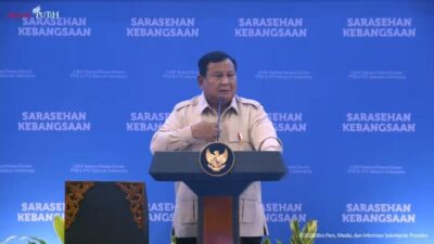 Presiden Prabowo: Sinergi Para Elite Bangsa Jadi Kunci Utama Hindarkan Status Negara Gagal