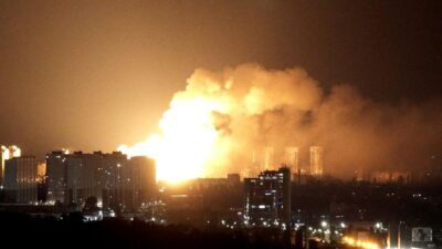 Rusia Hujani Kyiv dengan Empat Lusin Rudal Balistik, Satu Warga Sipil Tewas