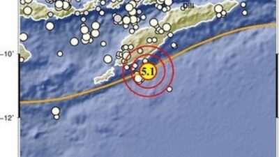 Gempa M 5,5 Guncang Kupang NTT, BMKG Imbau Warga Waspadai Susulan