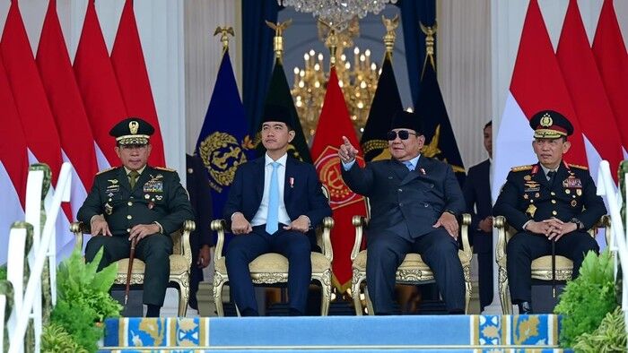 Inilah Momen Kapolri-Panglima TNI Kompak di Praspa 2026