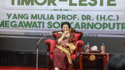 Kuliah Kepresidenan di Dili, Megawati Sebut Hubungan RI-Timor Leste Rekonsiliasi Sejati