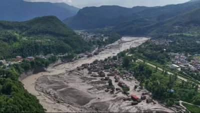 Bendungan Meluap, Nepal Siaga Banjir Bandang Susulan