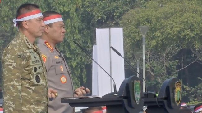TNI-Polri Kompak Jaga Jakarta Tetap Kondusif