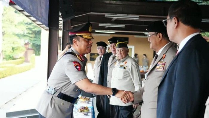Mantan Kapolri-Wakapolri Hadiri Hari Juang Polri