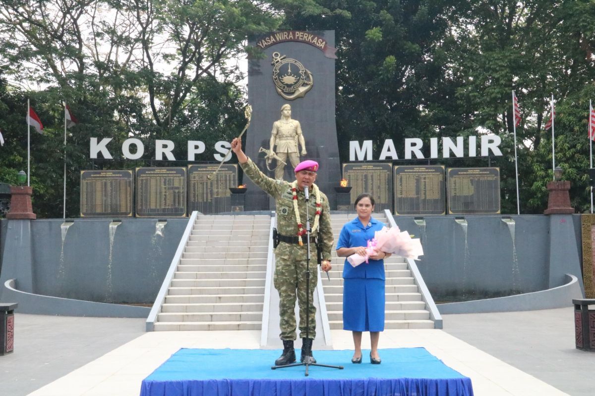 Kolonel Sri Utomo Resmi Pimpin Brigif 1 Marinir
