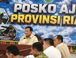 Prabowo: Jangan Tunggu Api Membesar, Langsung Eksekusi Begitu Ada Hotspot!