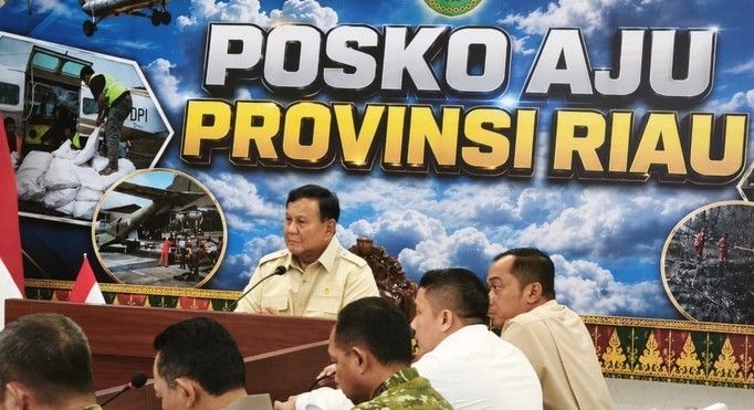 Prabowo: Jangan Tunggu Api Membesar, Langsung Eksekusi Begitu Ada Hotspot!