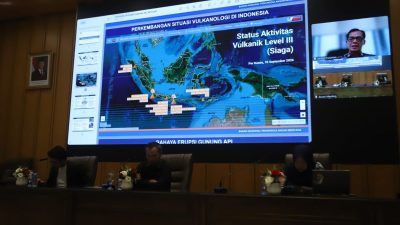 BNPB: 5 Gunung Berapi Berstatus Siaga, Ancaman Erupsi dan Lahar Dingin Perlu Diwaspadai