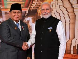 Disambut PM Modi di New Delhi, Presiden Prabowo Suarakan Kepentingan RI di BRICS