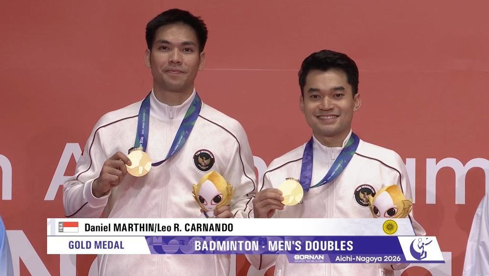 Emas Ketiga Merah Putih! Leo/Daniel Bungkam Ganda China Lewat Rubber Game Panas
