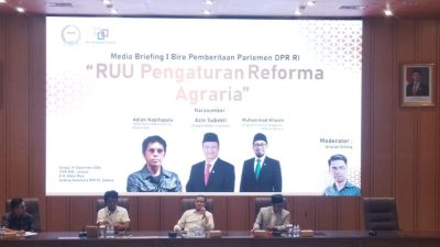 Kunci Ketimpangan Penguasaan Tanah, DPR: RUU Reforma Agraria Siap Jadi Solusi Konflik Puluhan Tahun!