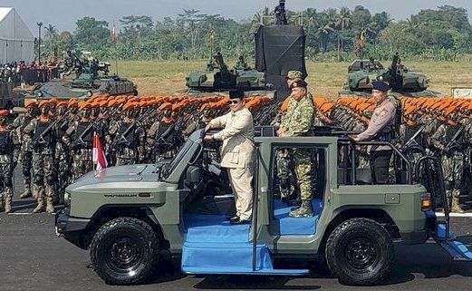 Prabowo: Batalyon Baru untuk Jaga Kekayaan Negara