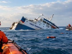 Bangkai KM Virgo Bergeser 1,6 Mil Laut