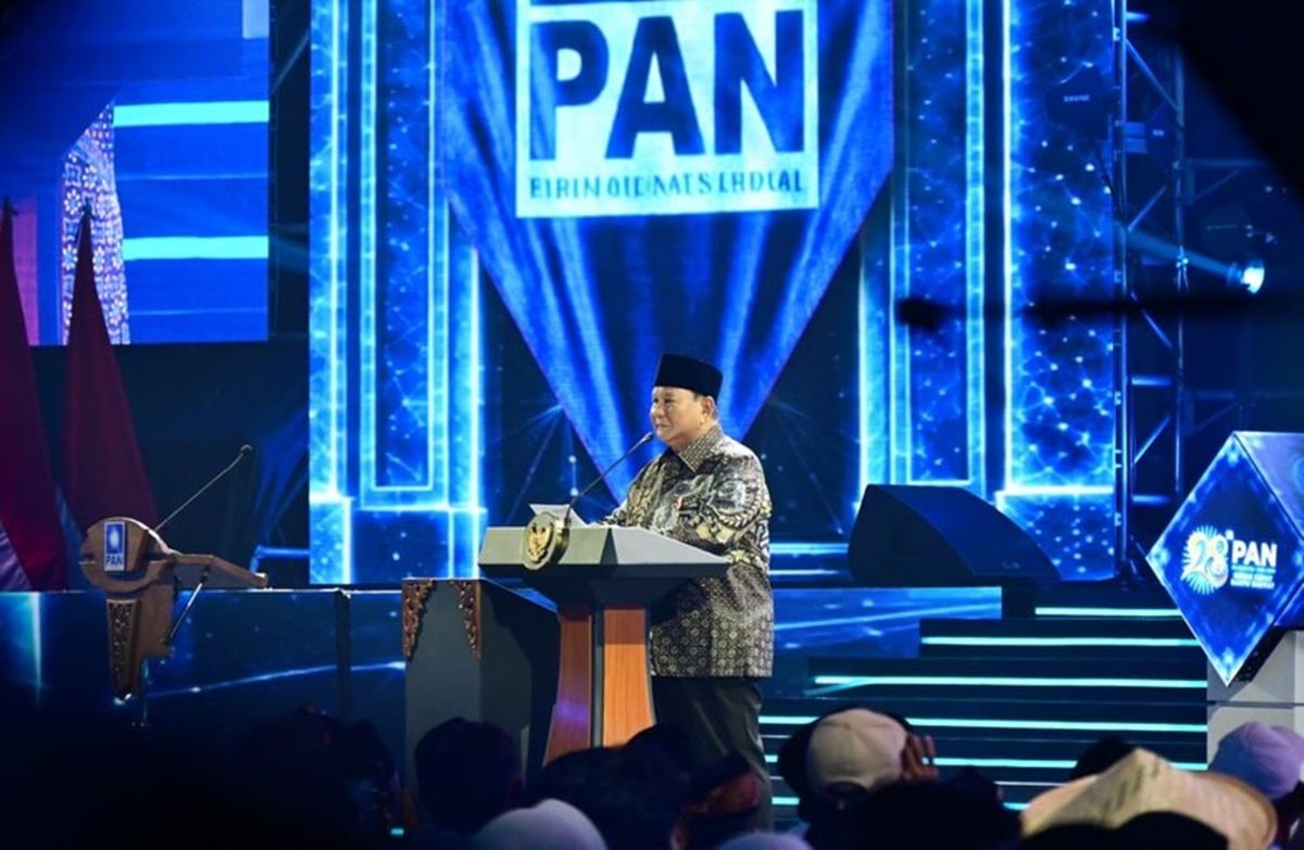 Singgung Kawan di Waktu Berkuasa, Prabowo Puji Kesetiaan PAN yang Setia Mendampingi!