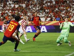 Spanyol Pesta Gol, Inggris Amankan Tiga Poin