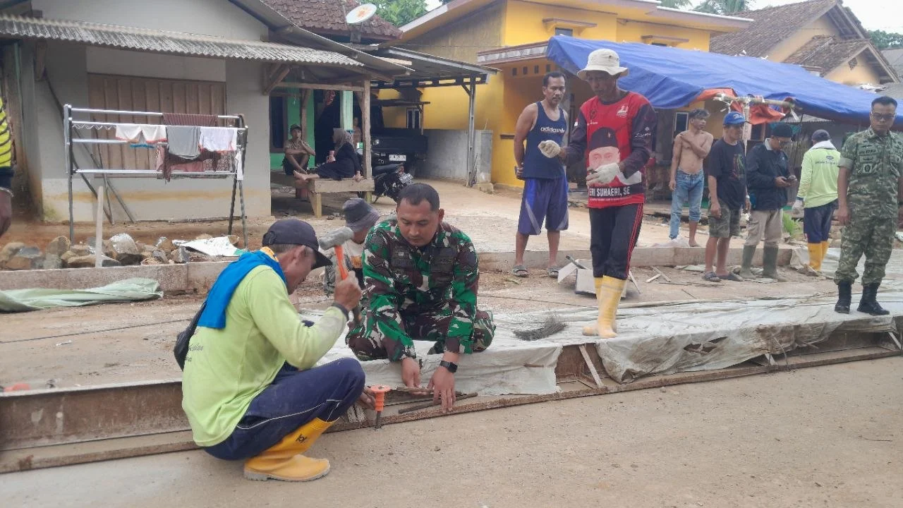 Jalan Baru TNI Buka Harapan di Pandeglang