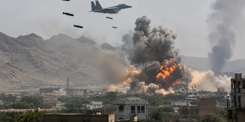 Raja Salman Murka, Saudi Kerahkan 100 Jet Tempur Gempur Houthi