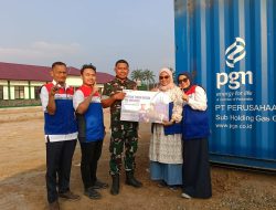 PGN Salurkan 149 Tabung Oksigen Medis untuk Faskes di Sumut dan Aceh
