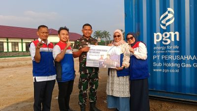 PGN Salurkan 149 Tabung Oksigen Medis untuk Faskes di Sumut dan Aceh