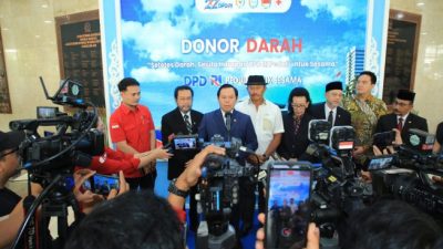 Gelar Aksi Donor Darah HUT DPD RI, Sultan Najamudin: Wujud Nyata Solidaritas Kemanusiaan