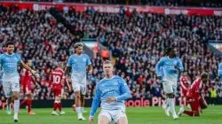 City Bantai Liverpool 3-0 di Anfield, Puncak Klasemen Berubah